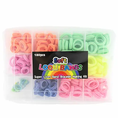 LOOM BANDS SOFT DIY 180pcs