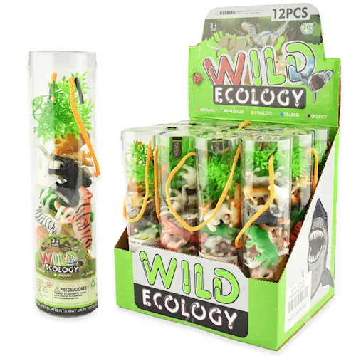 WILD ANIMALS SET 18pcs