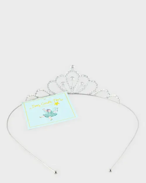 TIARA SILVER RHINESTONES