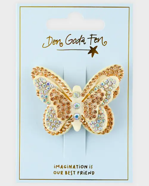 HAIR CLIP BUTTERFLY GOLD