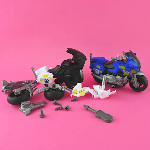 MOTORCYCLE POLICE DIY