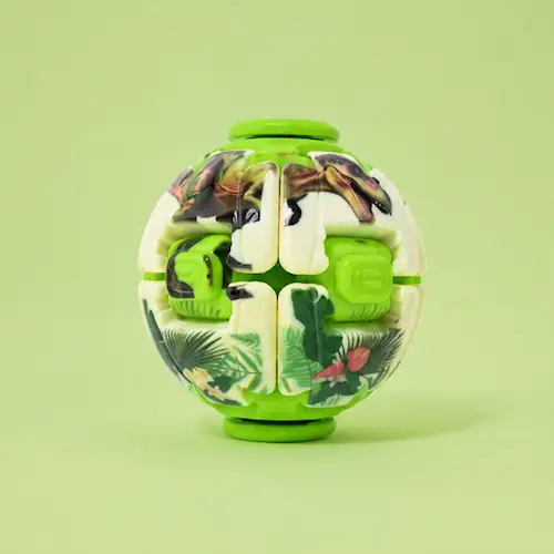 FIDGET SPINNER BALL DINOSAUR