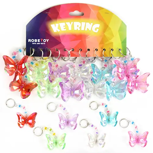 KEYRING BUTTERFLY