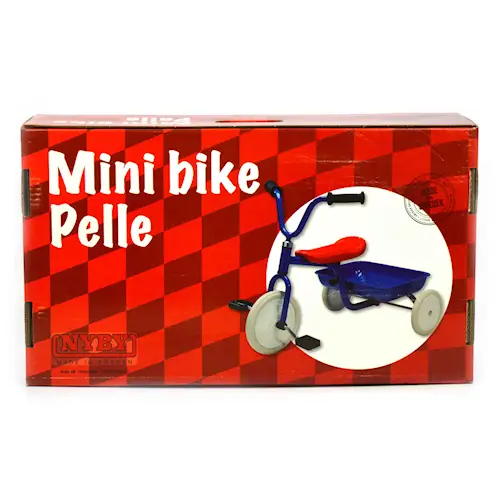 MINI BIKE PELLE BLUE METAL
