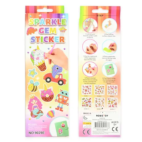 STICKERS GEM SPACE DIY