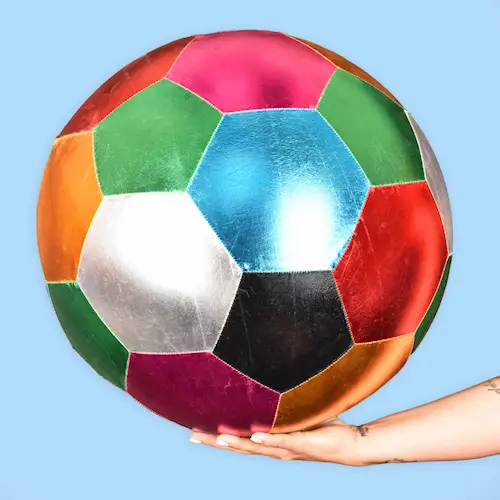 BALL BIG SOFT METALLIC UNPUMPED