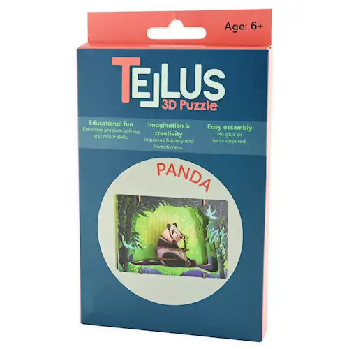 3D THEATRE PUZZLE PANDA
