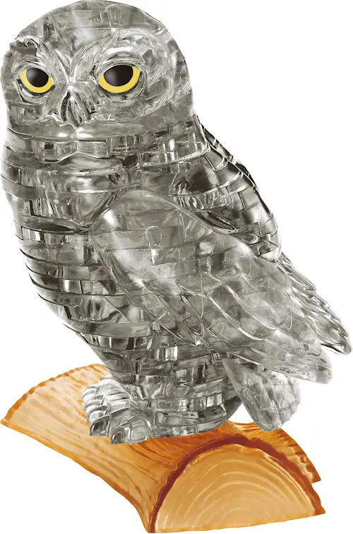 CRYSTAL PUZZLE OWL 42pcs