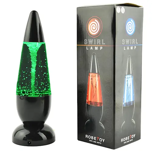 MULTICOLOUR TORNADO LAMP B/O