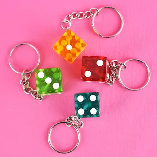 KEYRING DICE