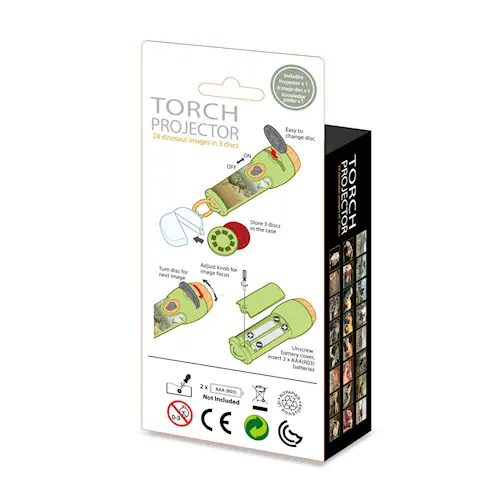 PROJECTOR DINOSAUR 3 DISCS