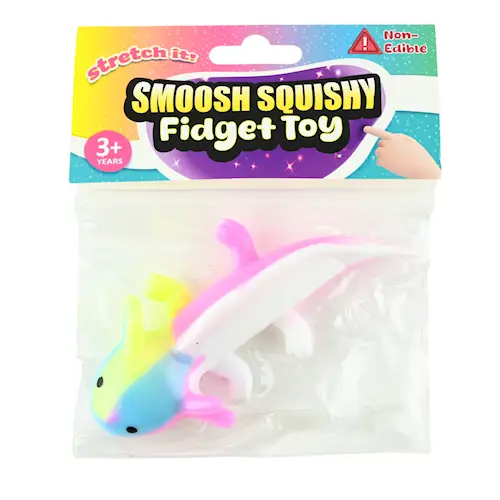 SMOOSH SQUISHY AXOLOTL 48g