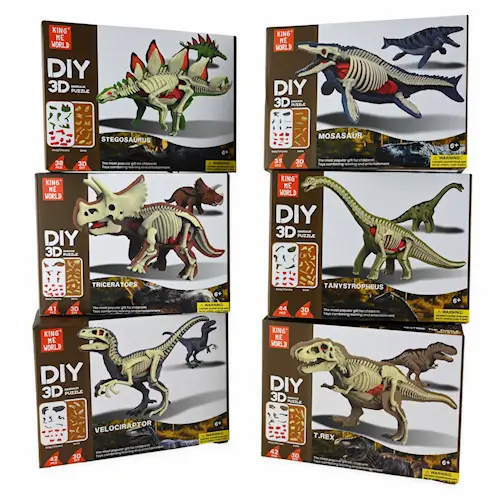 DISSECTION DINOSAUR 3D DIY 42PCS