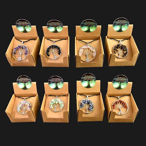 PENDANTS GEMSTONE TREE