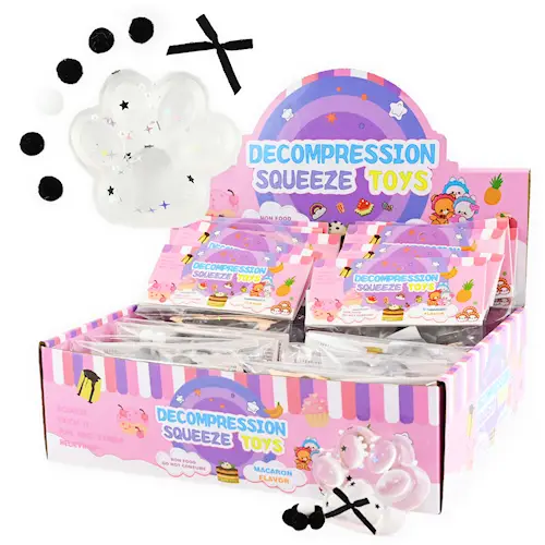 SQUISHY CAT PAW CLEAR