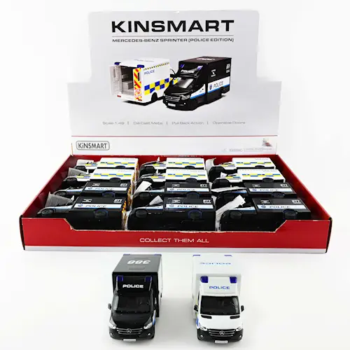 CAR POLICE MERCEDES-BENZ 1:48 pb