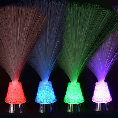 FIBER OPTIC w RAINBOW LIGHT B/O