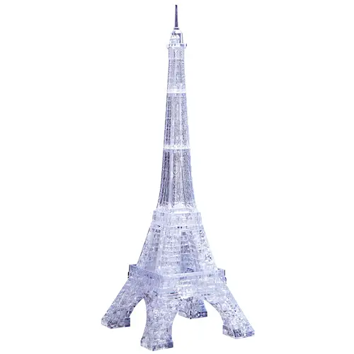 CRYSTAL PUZZLE EIFFEL TOWER CLEAR  96pcs