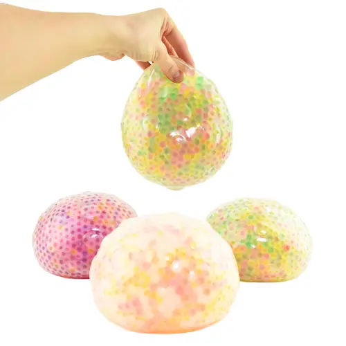 SQUEEZE BALL w BEADS