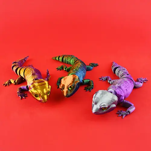 3D PRINTED GECKO