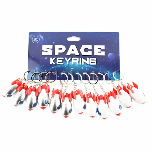 KEYRING ROCKET FLASH B/O