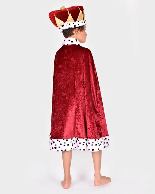 THE KING CAPE RED VELVET