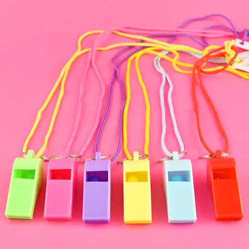 WHISTLE NEON w STRING
