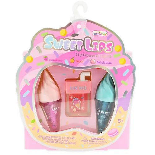 LIP GLOSS ICE CREAM 3pcs