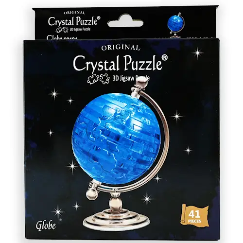 CRYSTAL PUZZLE GLOBE 41pcs