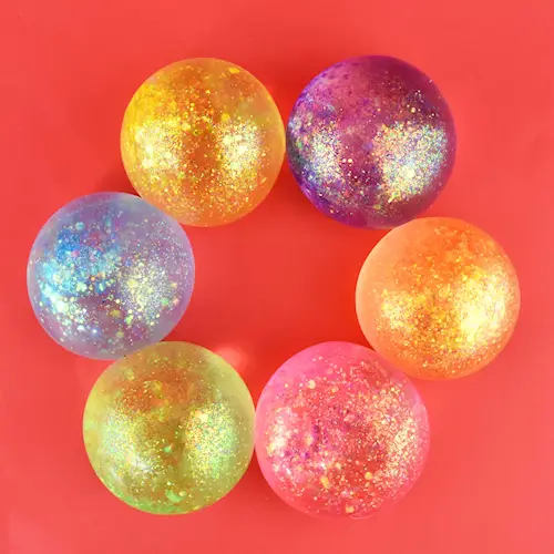 SQUEEZE SUGAR BALL GLITTER