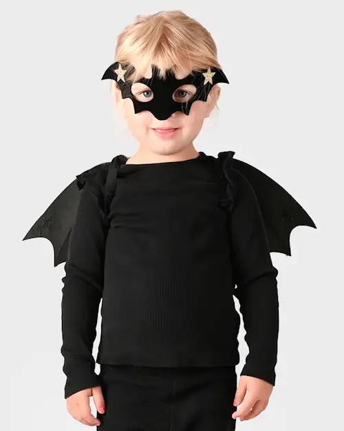 WINGS AND MASK BAT SET ONE SIZE