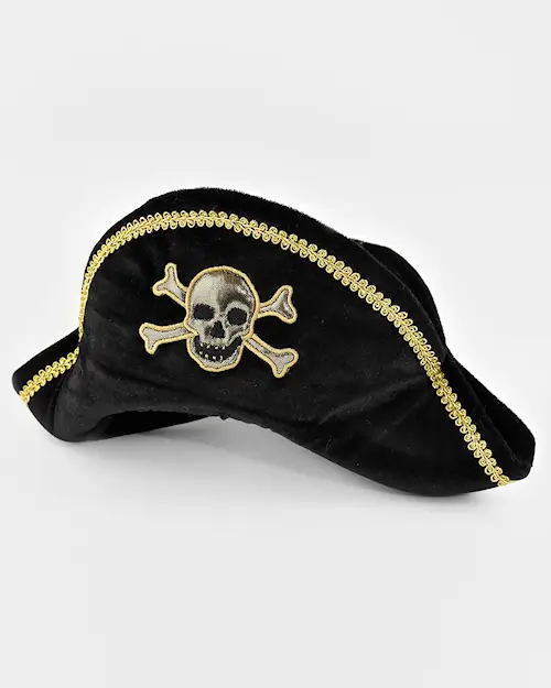 HAT PIRATE VELVET DELUXE