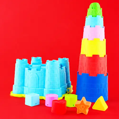 STACK UP CASTLE  BIOPLASTIC