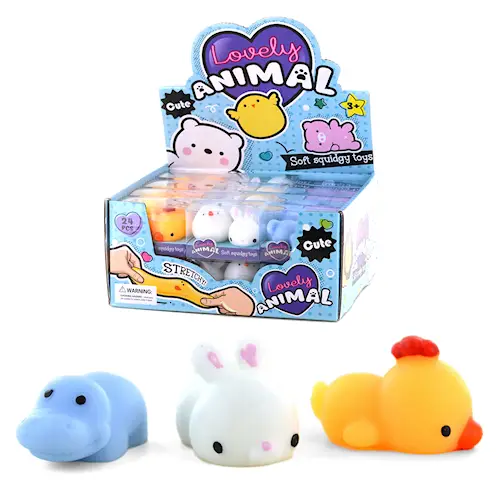 SQUEEZE ANIMAL 2pcs