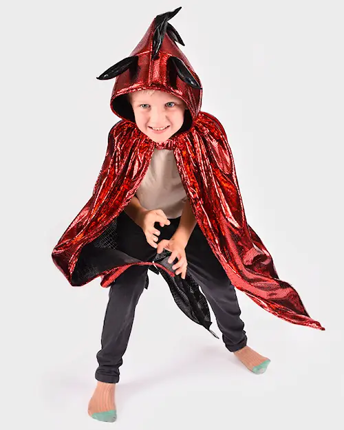 DRAGON COSTUME w WINGS RED