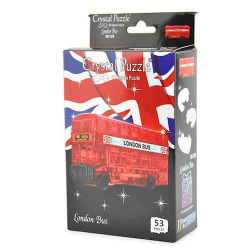 CRYSTAL PUZZLE LONDON BUS 53pcs