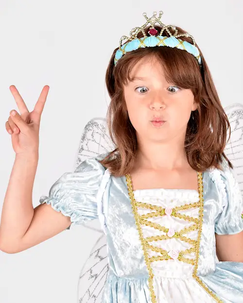 TIARA LIGHT BLUE VELVET