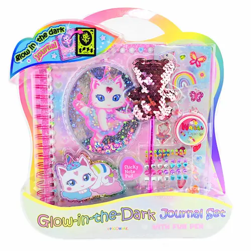JOURNAL SET CATICORN gid 6pcs