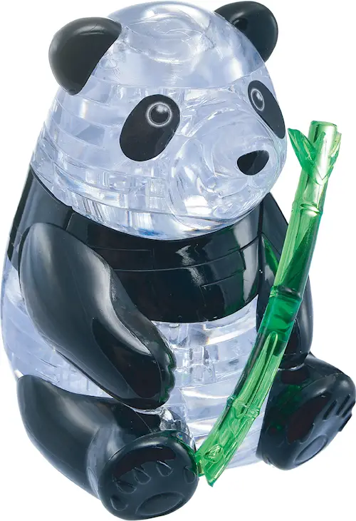 CRYSTAL PUZZLE PANDA 42pcs