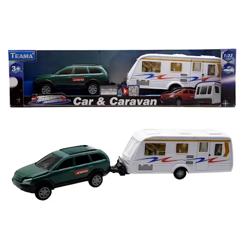 CAR & CARAVAN 1:32