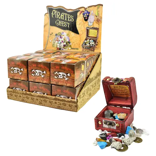 PIRATE TREASURE CHEST ASSORTED