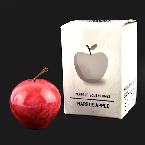 MARBLE APPLE SMALL