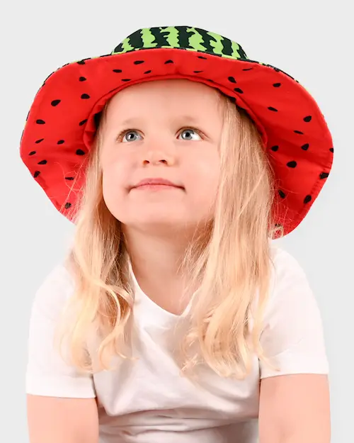 HATS 2-PACK WATERMELON and STRAWBERRY ONESIZE