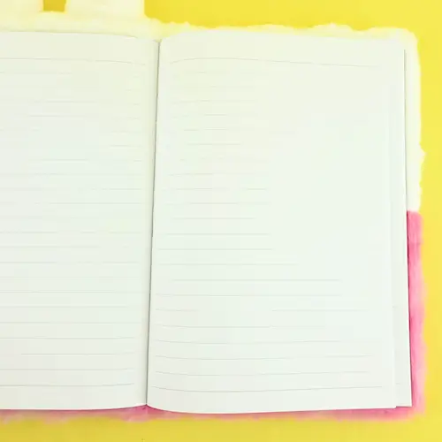 NOTEBOOK FLUFFY SLEEPY RABBIT A5