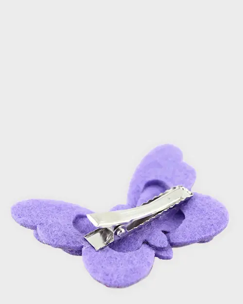 HAIR CLIP PURPLE BUTTERFLY