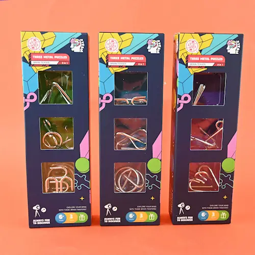 IQ PUZZLE METAL 3in1