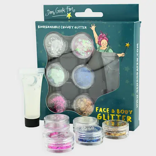 FACE &  BODY GLITTER 7pcs