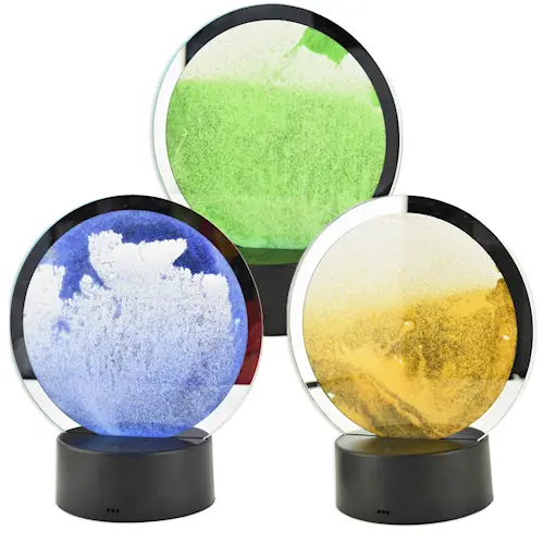 LAMP SAND PICTURE w LED B/O or USB input