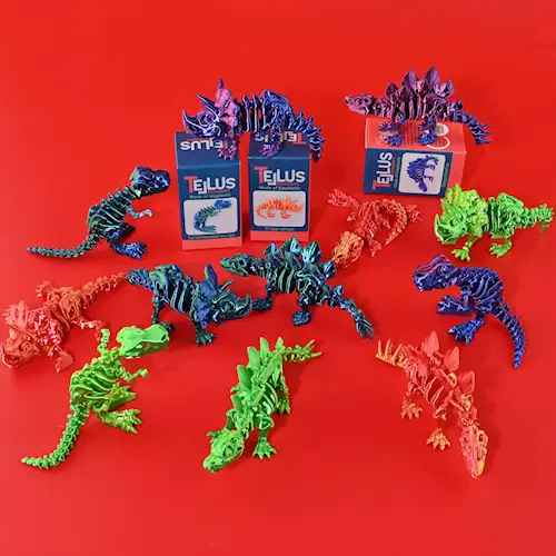 3D PRINTED DINOSAURS