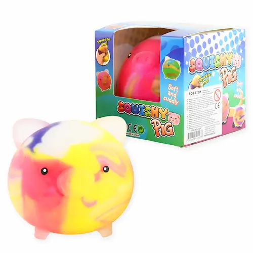 SQUEEZE PIG FLOUR MARBLE MULTICOLOUR